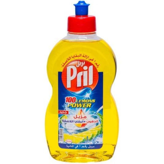 Pril Dishwash Lemon Vinegar 12x500ml