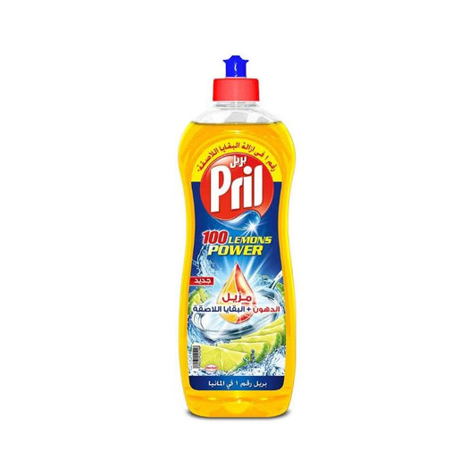 Pril Dishwash Lemon Vinegar 12x1ltr