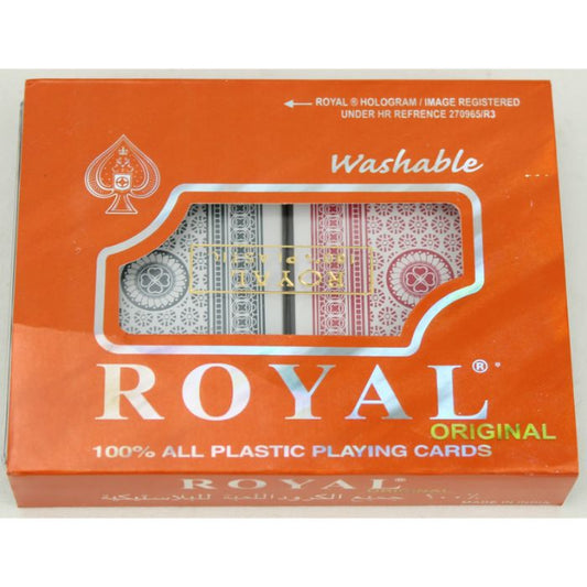 Royal Playing Card Plastic No.1 1x6pcs