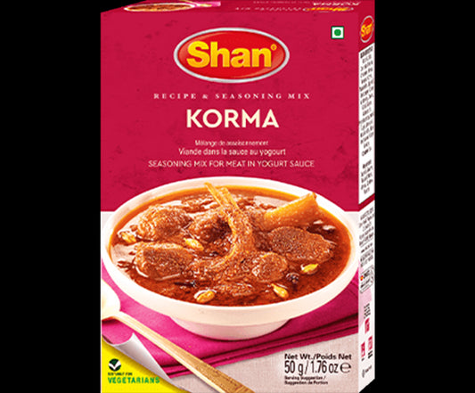 Shan Korma Curry Mix Masala 24x6x50gm