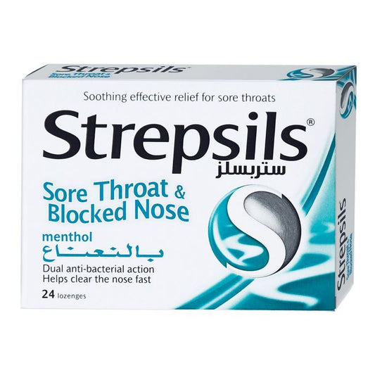 Strepsils Menthol (Blue) 144x24pcs