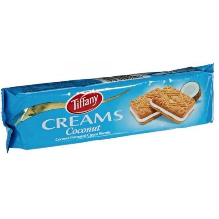 Tiffany Cream Biscuit Coconut 24x80gm
