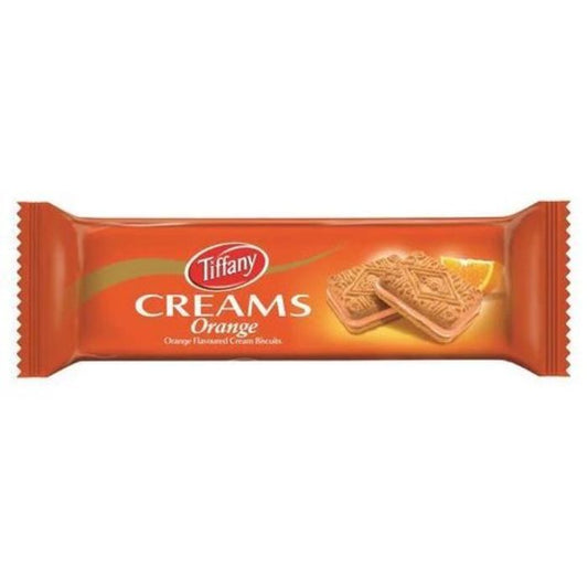 Tiffany Cream Biscuit Orange 24x80gm