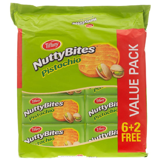Tiffany Nutty Bites Pista 3x(8x72gm)