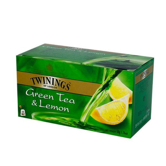 Twinings Green & Lemon Tea Bags 12x25's