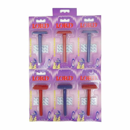 Lord Plastic Razor Pkt 20x12pcs