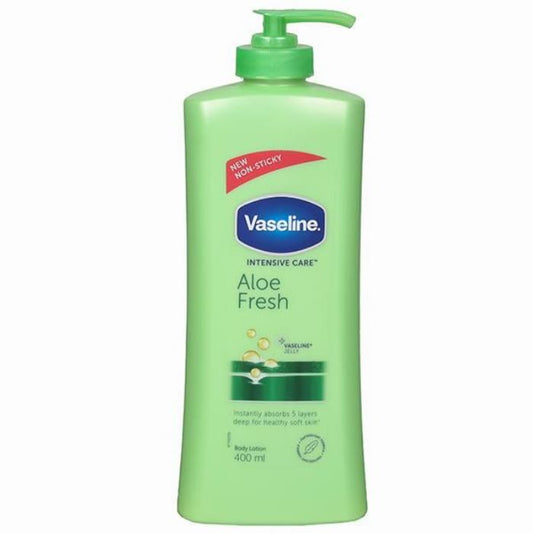 Vaseline B/Lotion Cool & Aloe 12x400ml