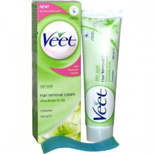 Veet H/R Cream Dry Skin Green 12x100ml