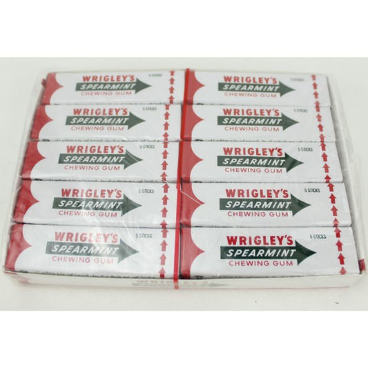 Wrigleys Spermint Chewing Gum 30x20x13gm