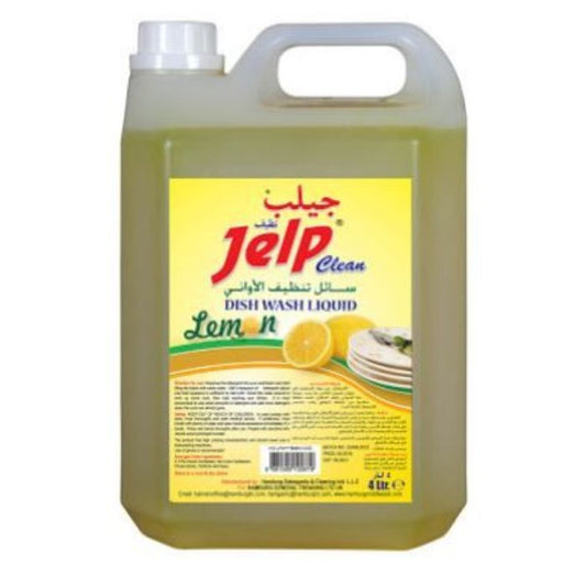 Jelp Clean Dishwash Lemon 4x5ltr