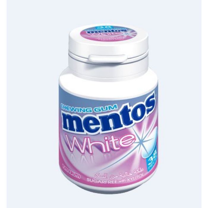 Mentos Gum Tutti-Fruti Flav. Bot. 6x54gm