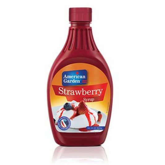 American Garden Strawberry Syrup 12x24oz