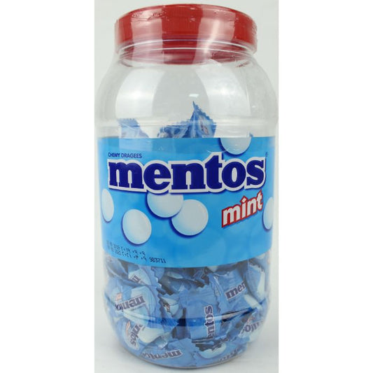 Mentos Roll Jar Candy Mint 6x200Pcs
