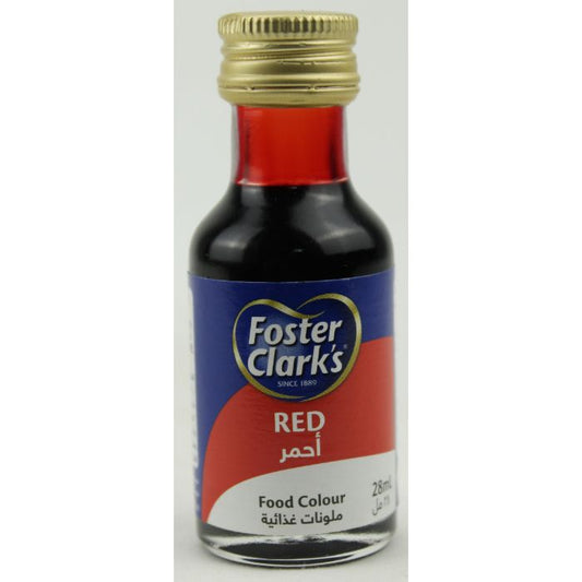 Foster Clark Red Food Colour 6x12x28ml