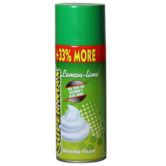 Super Max S/Foam Lemon 12x400ml