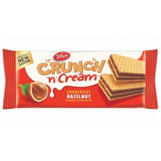 Tiffany Hazelnut Cream Wafers 24x65gm
