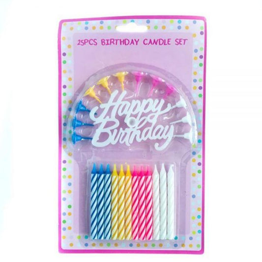Birthday Candles 24x24pcs