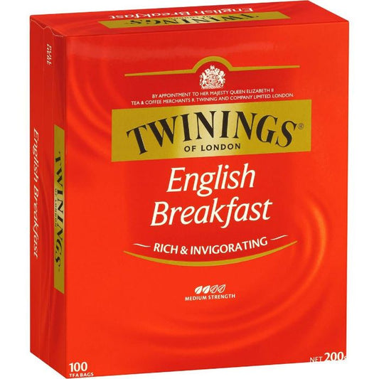 Twinings English Breakfast Tea 25x2gm