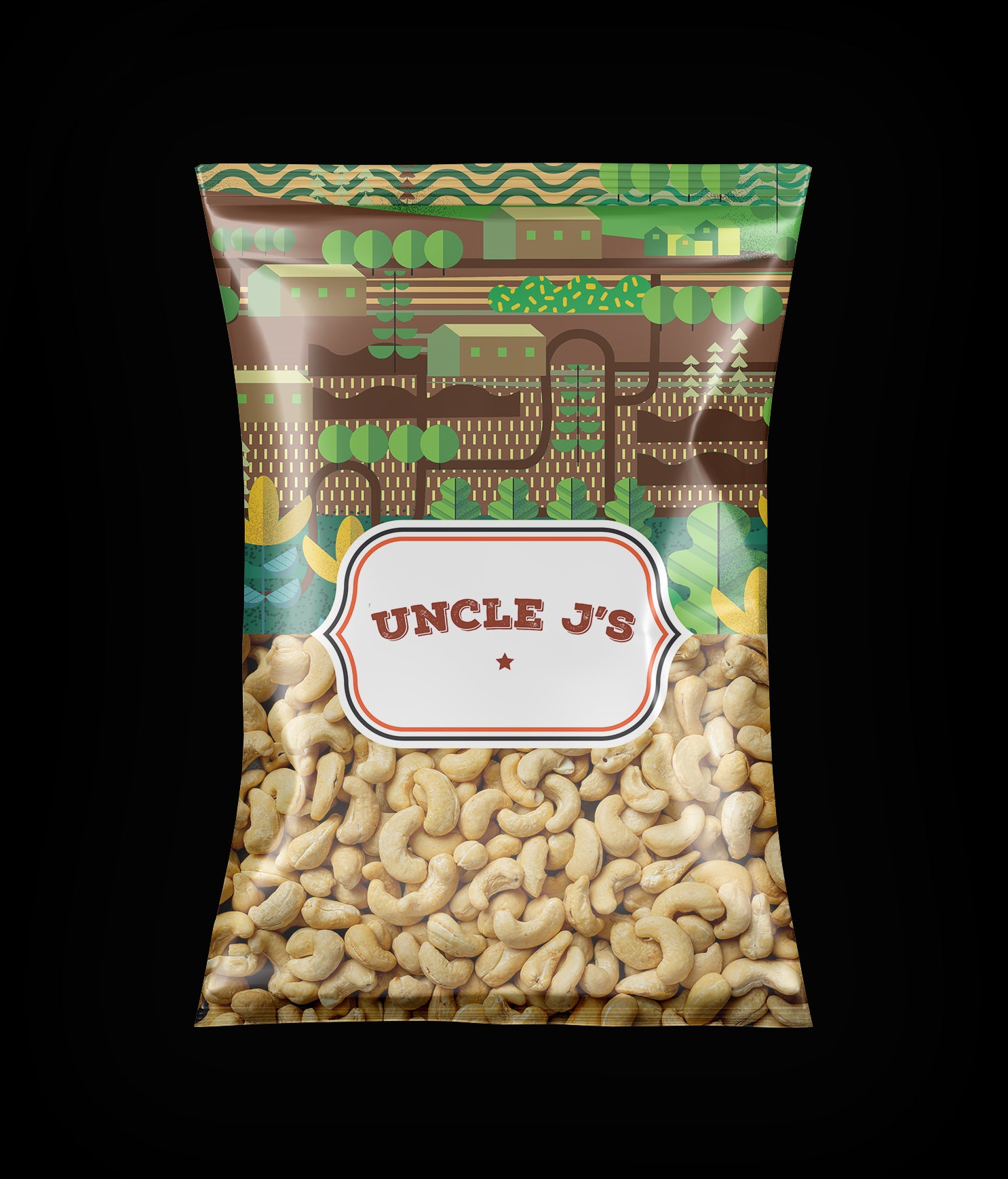 Uncle J`s Cashew Nut Whole 1kg