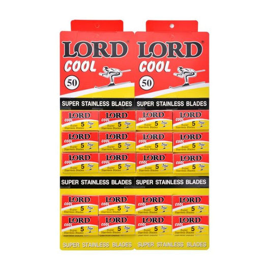 Lord Dbl Edge Blade Red 20x5pcs