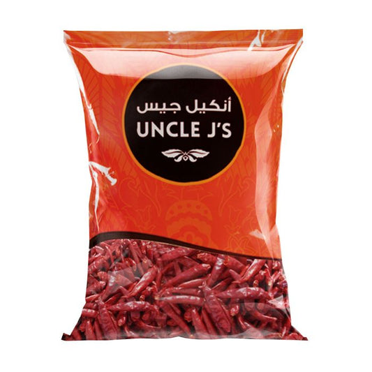 Uncle J`s Red Chilli Whole Round 1kg