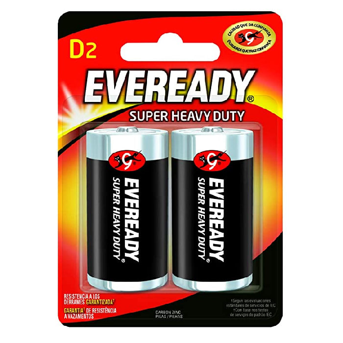Eveready Battery Carbon Zinc1250 Black D