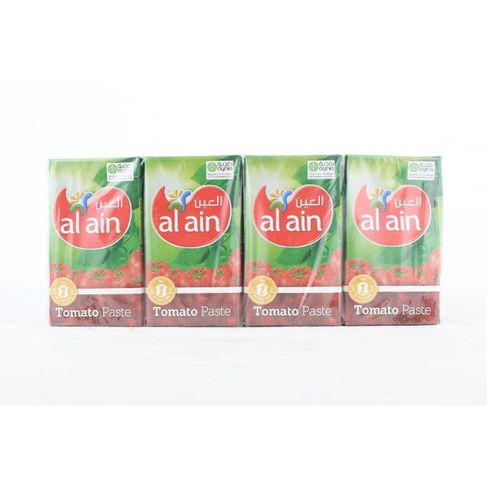 Al Ain Tomato Paste Pouch 4x25x70gm