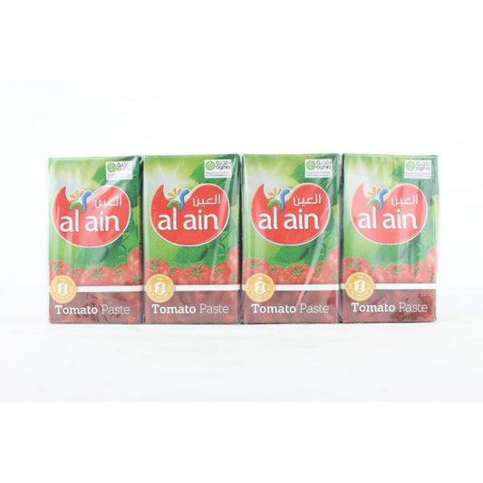 Al Ain Tomato Paste Pouch 4x25x70gm