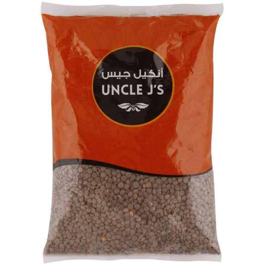 Uncle J`s Red Masoor Whole 1kg