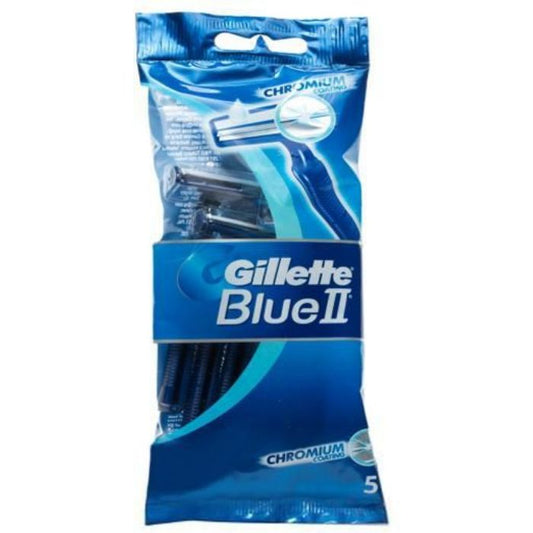 Gillette II Disp Razor Pouch 24x5pcs
