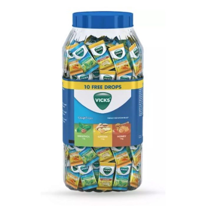 Vicks Cough Drops Jar - Export Only