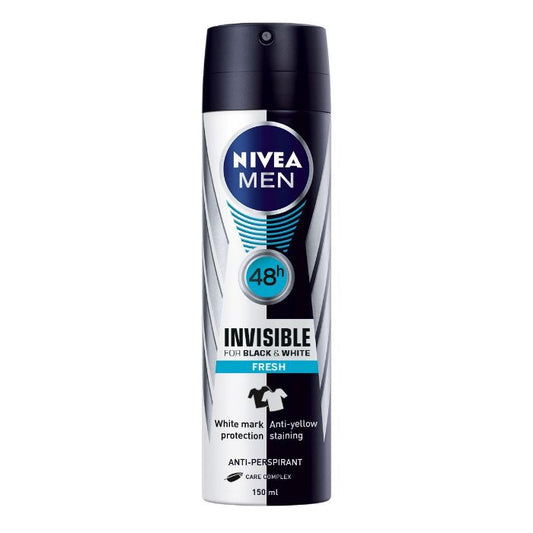 Nivea Deo Black & White (M) 30x150ml