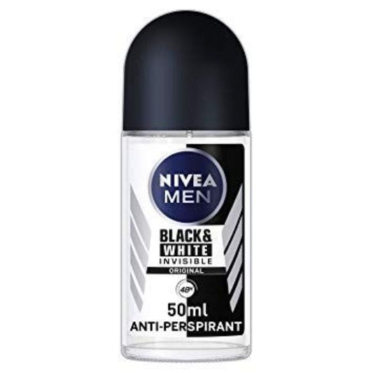 Nivea Roll On Black & White (M) 30x50ml