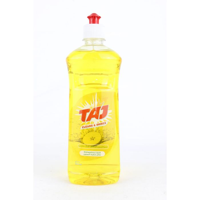 Taj Dishwash Liquid Lemon 24x500ml