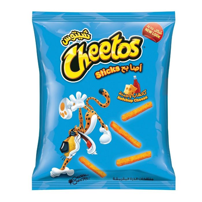 Cheetos Sticks Ketchup 4x14x30gm