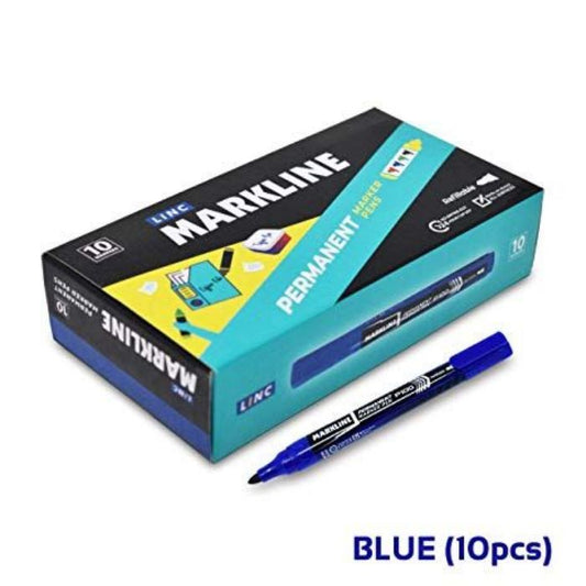 Linc /Top Tip Perm.Marker(Blue)80x12p