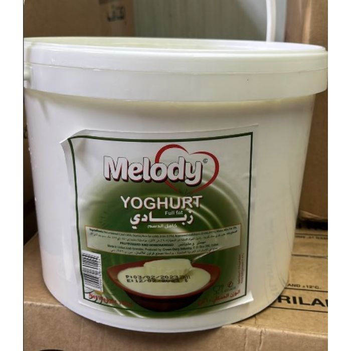 Melody Plain Yoghurt (Bucket) 1x10kg