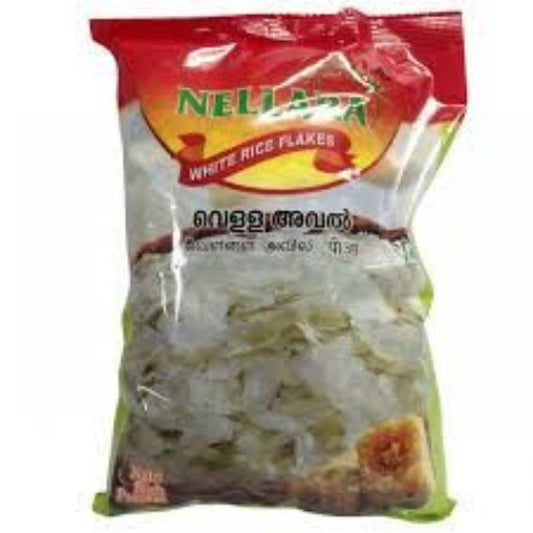 Nellara Rice Flakes (White Aval)10x500gm