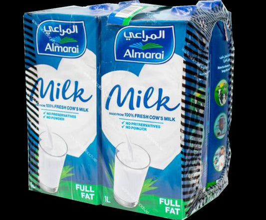 Almarai Uht Full Fat W/Vitamin 3x4x1ltr