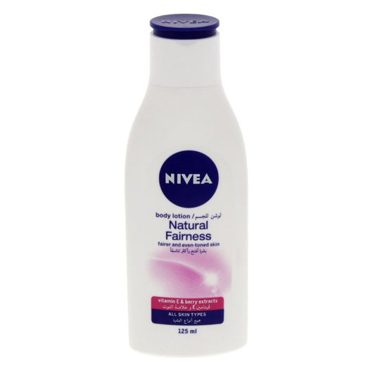Nivea B/Lotion Natural Fairness 12x125ml