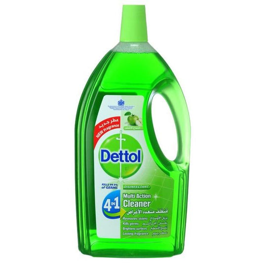 Dettol Floor Cleaner Green Apple6x1.8ltr