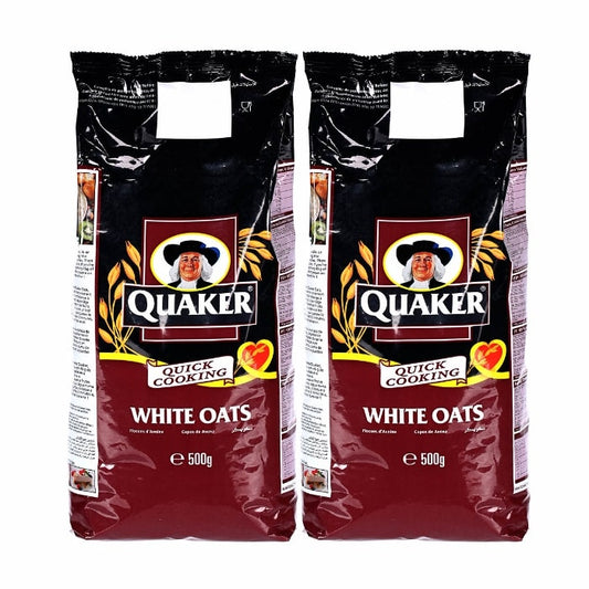 Quaker Oats Foil Bags 2x500gm V/P