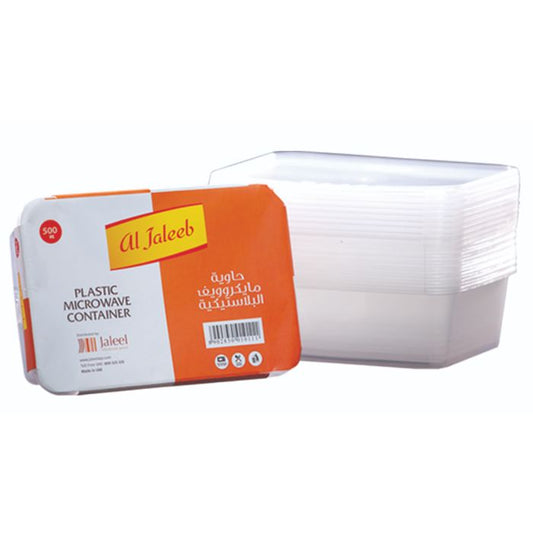 Al Jaleeb Microwave Cont.500ml 50x10pcs