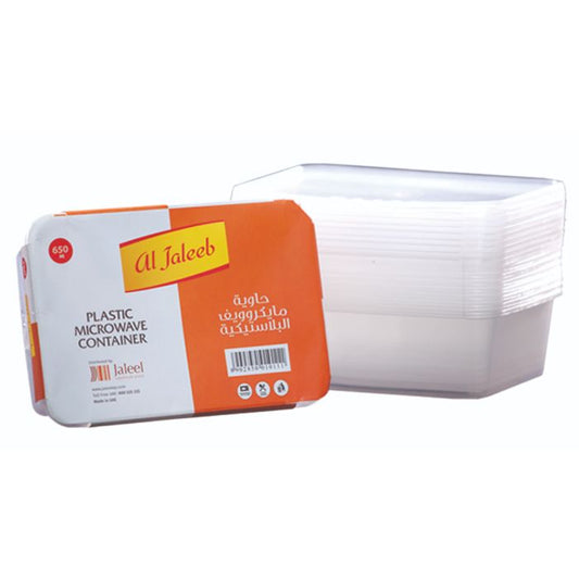 Al Jaleeb Microwave Cont.650ml 50x10pcs