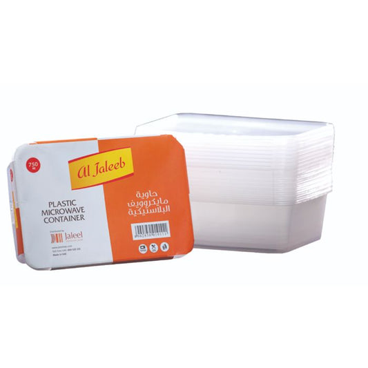 Al Jaleeb Microwave Cont.750ml 50x10pcs