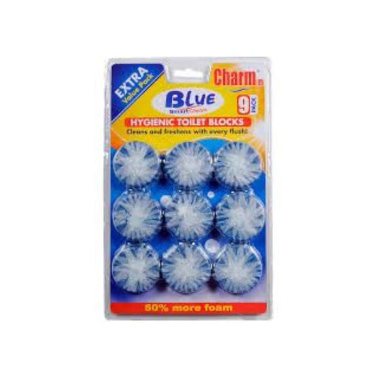 Charmm Toilet Block Blue 24x9's