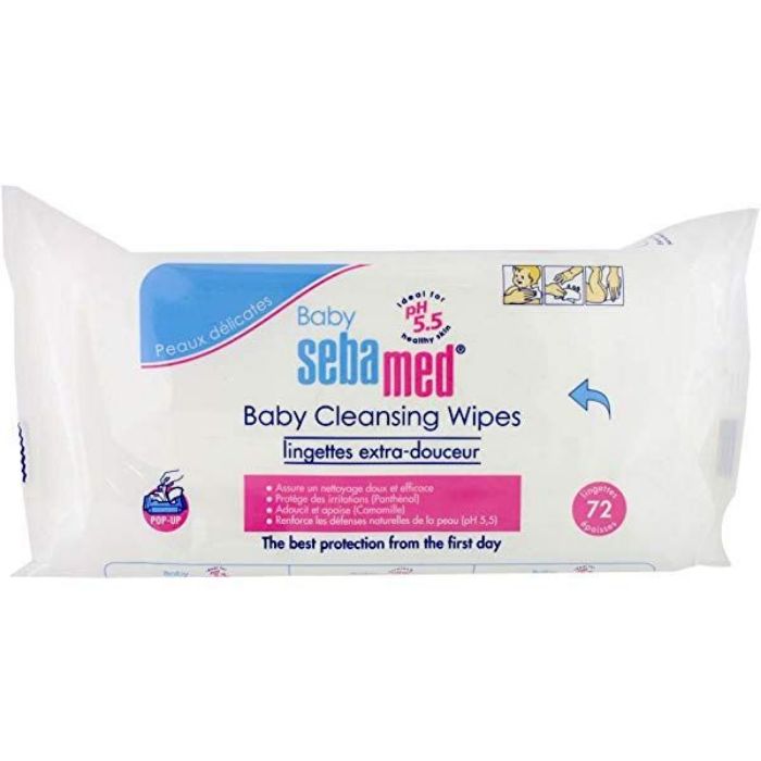 Sebamed Baby Wet Wipes 3x(3+1x72's)