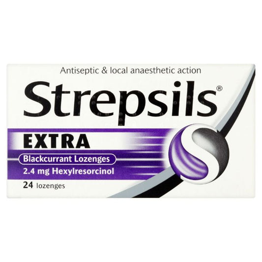 Strepsils Extra Blackcurrant 144x24pcs