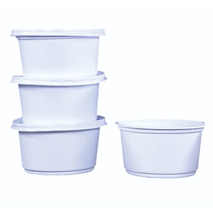 Al Jaleeb Plastic Bowl+Lid [M]400Cx20x50