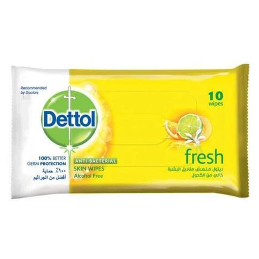 Dettol Wipes A/B Fresh 24x10's